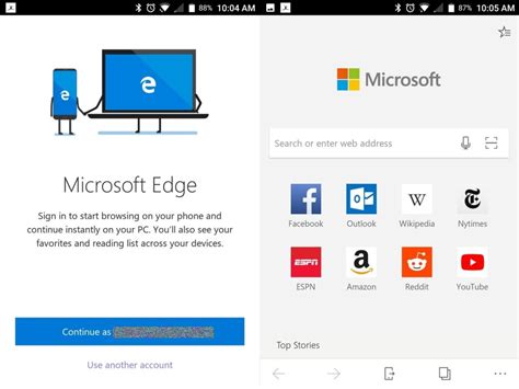 Descarga Edge El Navegador De Microsoft Para Android Neoteo