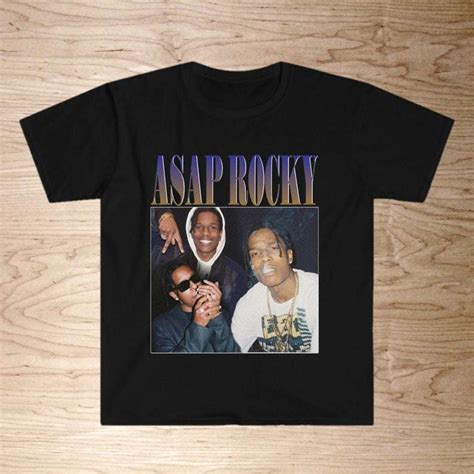 Asap Rocky Rapper Vintage 90s Rap Style Classic Unisex T Shirt