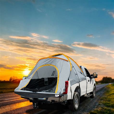 Large Spacious Pickup Truck Bed Pop Up Camper Tent Zincera