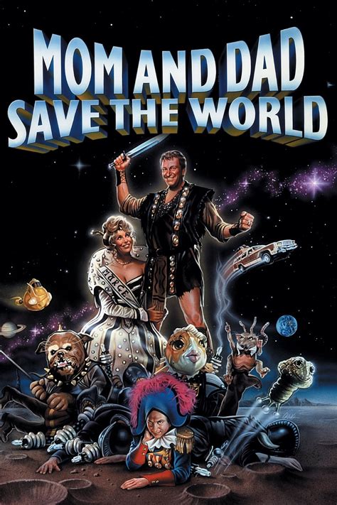 Shop only accountants can save the world! Mom and Dad Save the World (1992) - Posters — The Movie ...