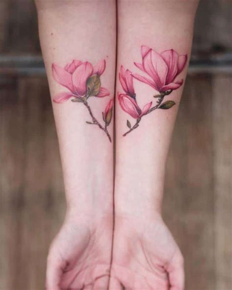 44 Beautiful Magnolia Tattoo Designs Page 2 Of 4 Tattooadore