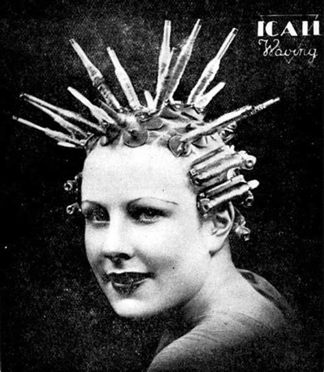 Hair Windings For A Permanent Wave Hollywood Glamour Hollywood Stars Old Hollywood