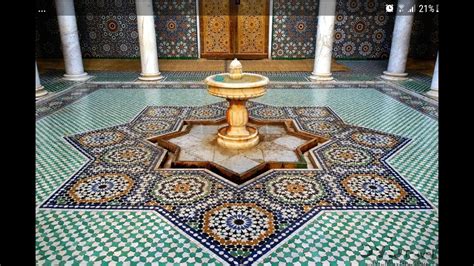 Moroccan Handmade Mosaic The Art Of Making Zellige Tiles Youtube