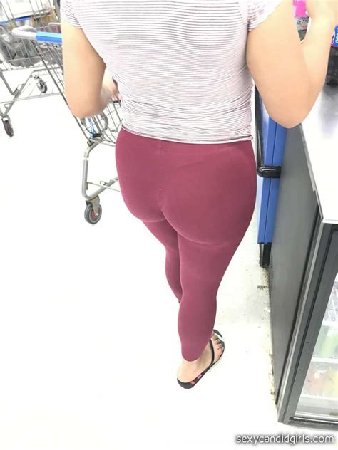 Thick Ass Latina In Tight Leggings Sexy Candid Girls