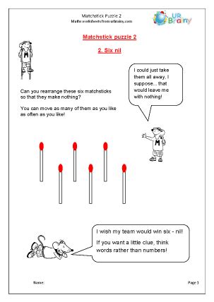 526 x 799 png 18 кб. Matchstick Puzzle 2 Matchstick Puzzles Maths Worksheets ...