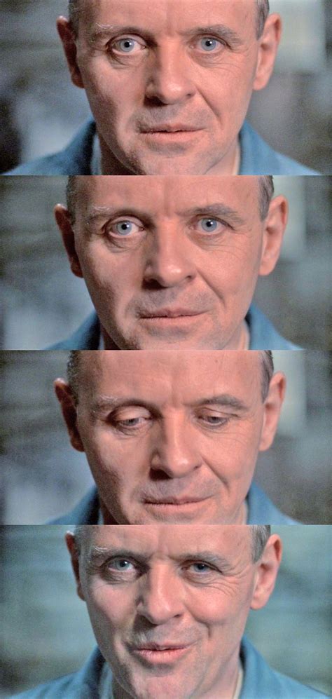 Anthony Hopkins As Dr Hannibal Lecter In The Silence Of The Lambs