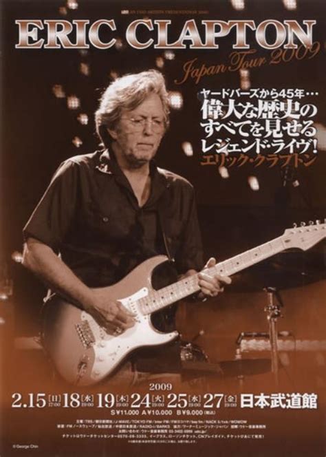 Eric Clapton Japan Tour 1999 Book Records Lps Vinyl And Cds Musicstack