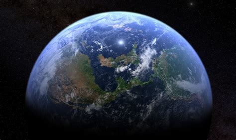 Nature Earth From Space Hd Wallpaper