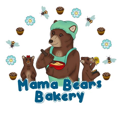Mama Bears Bakery Logo Design