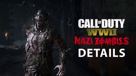Call Of Duty Wwii Nazi Zombies Details Gameslaught