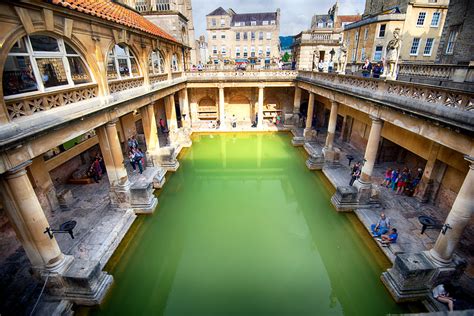 The Roman Baths Bath England Camelkw Flickr