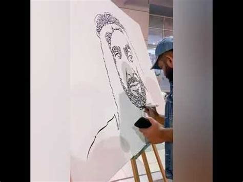Sheikh Zayed Calligraphy Portrait By Sheikh Saifi Dubai Calligraphy Calligraphy Art Dubai