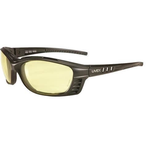 uvex livewire™ sealed safety glasses black frame gempler s
