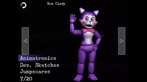 Five Nights At Candy S Extras Animatronics Dev Sketches And Jumpscares Youtube