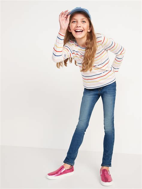 wow skinny pull on jeans for girls old navy