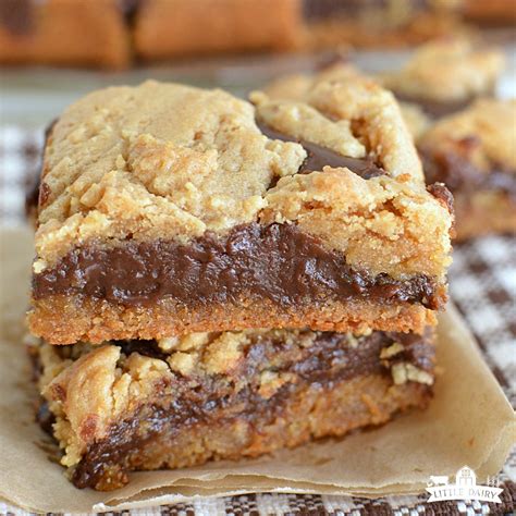 Peanut Butter Fudge Cookie Bars Little Dairy On The Prairie