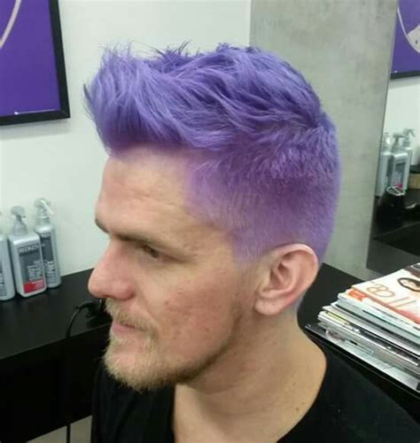 Purple Hair By Douglas Linhares Men Color Purple Hair Lilac