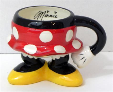 Disney Park Minnie Mouse Body Mug New Coffee Cups And Mugs