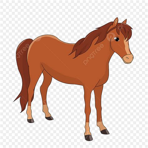 Gambar Kuda Kartun Png Vektor Psd Dan Clipart Dengan Background
