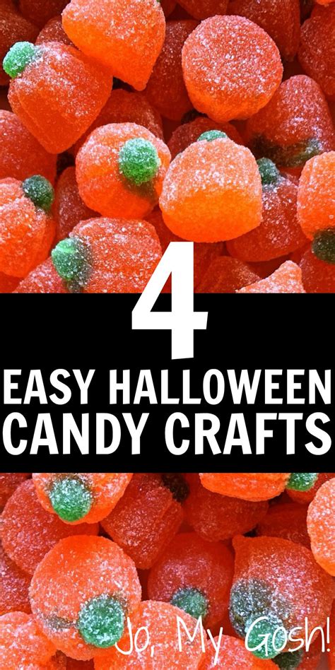 December 20, by kristen stephens. 4 Easy Halloween Candy Crafts