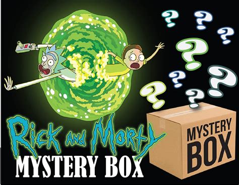 Rick And Morty Mystery Box Rick And Morty Surprise Box Etsy