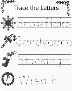 We provide high quality free printable worksheets, flashcards, ebooks and study. Trace the Letters Christmas Worksheet 2 | Free Printable ...