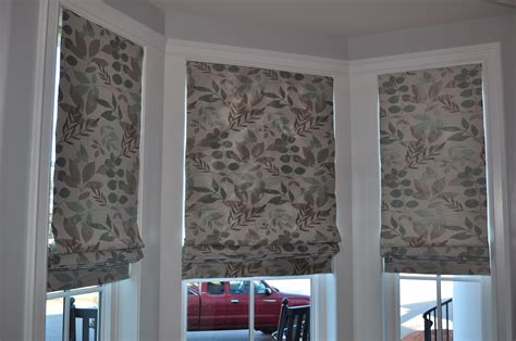 Roman Shades For Bay Windows Dulux Living Room