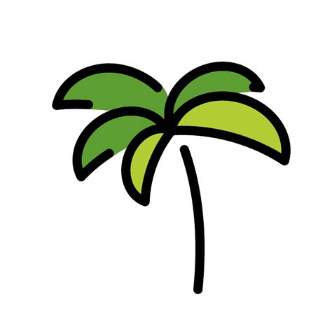 Palm Tree Emoji Clipart Free Download Transparent Png Creazilla