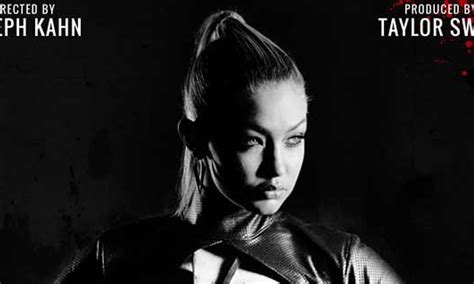 Gigi Hadid Looks Totally Bad Ass In Taylor Swifts ‘bad Blood Music