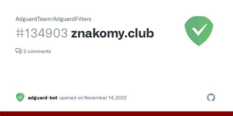 Znakomy Club Issue Adguardteam Adguardfilters Github