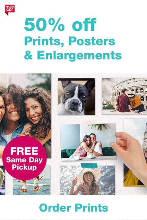 Get 50% OFF Prints, Posters and Enlargements with code 50PIX thru 6/29