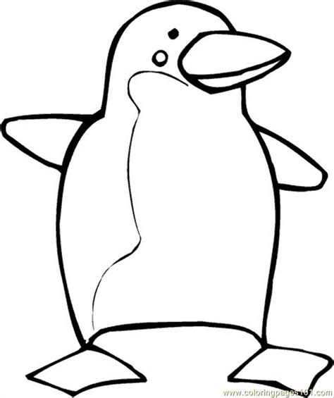 Free printable bird coloring pages. Cartoon Penguin Coloring Pages - Cliparts.co