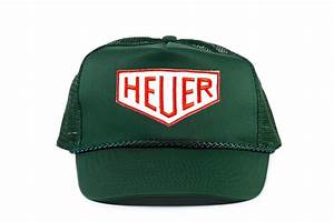Vintage, Tag, Heuer, Racing, Hat