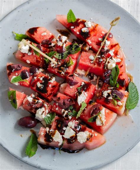Watermelon Olive And Feta Appetizer Hipcooks Blog