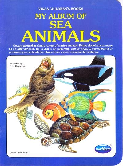 My Album Of Sea Animals Navneet Education Limited