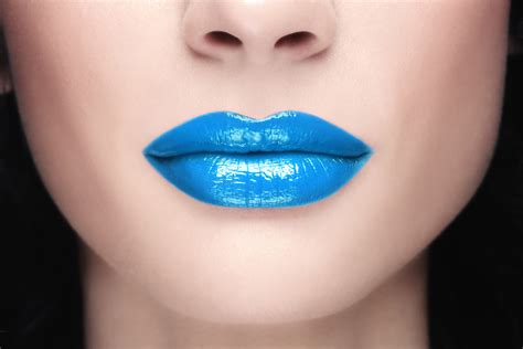 Sheer Blue Lipstick