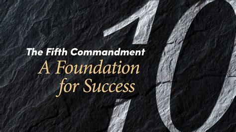 Bible Study Webcast The Fifth Commandment Ten Commandments Bible