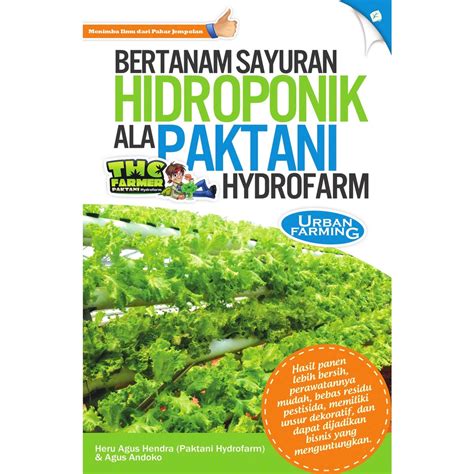 Jual Buku Bertanam Sayuran Hidroponik Ala Paktani By Heru Agus Hendra