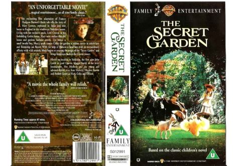 The Secret Garden 1993 On Warner Home Video United Kingdom Vhs