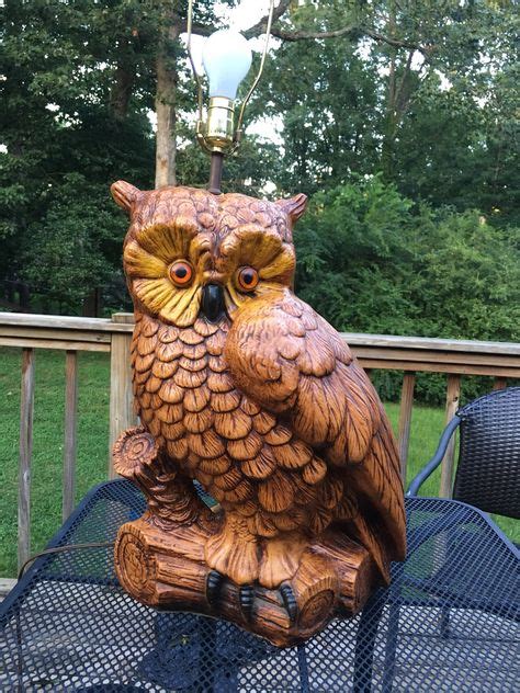 Excited To Share This Item From My Etsy Shop Vintage Owl Lamp Owl