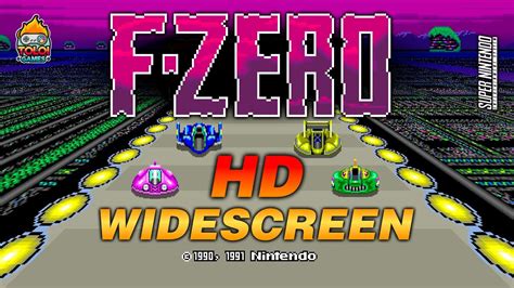 F Zero Snes Jogando Em Modo Widescreen E Mode 7 Hd Youtube