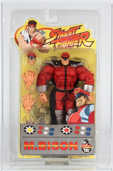 2004 Sota Toys Street Fighter 15th Carded Action Figure M Bison