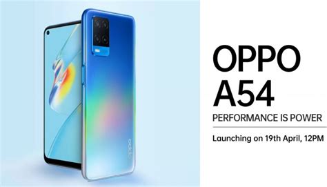 The information on this website is provided on as is, as available basis without warranty of any kind. Oppo A54 and A74 5G launching in India next week ...