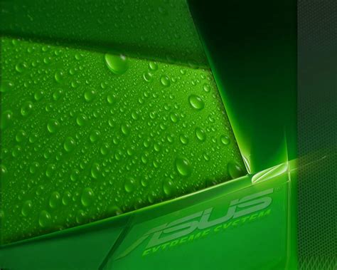 Asus Wallpaper Green By Kukima On Deviantart