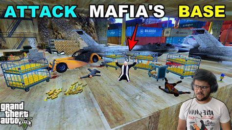 Attacking Big Mafias Secret Base Gta 5 Gameplay 59 Youtube
