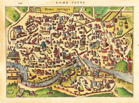 Interesting Maps And Charts — Ancient Rome Map