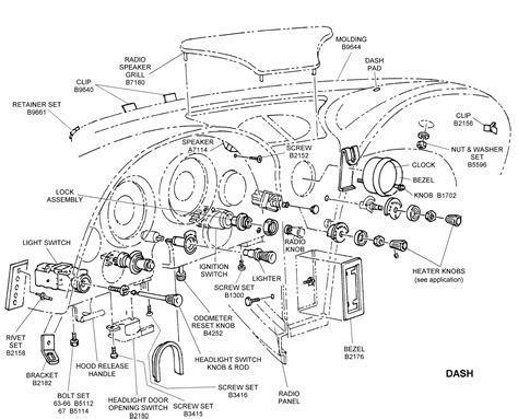 Dash Diagram View Chicago Corvette Supply