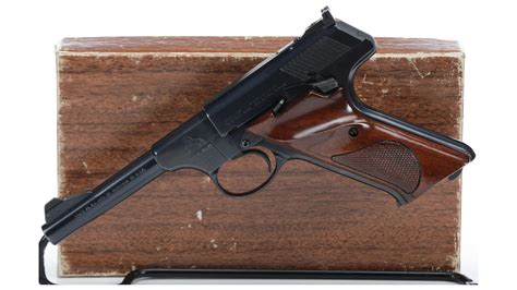 Colt Woodsman Semi Automatic Pistol With Box Rock Island Auction