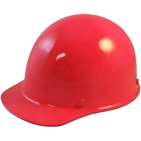 Msa Skullguard Fiberglass Hard Hat Cap Style With Staz On Suspension