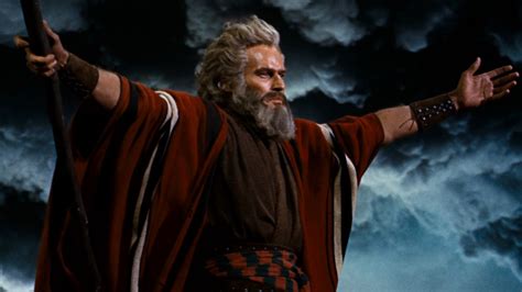 Charlton heston, yul brynner, anne baxter and others. Movie Review: The Ten Commandments (1956) | The Ace Black ...